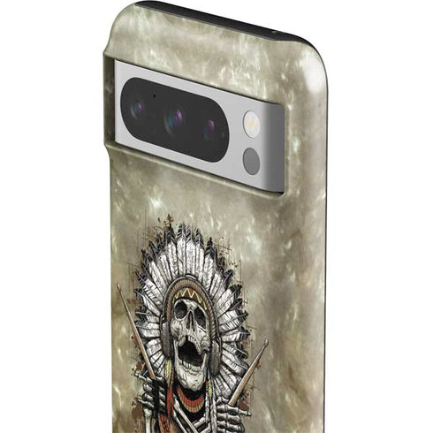 Liquid Blue Tribal Beats Google Pixel 8 Pro Impact Case